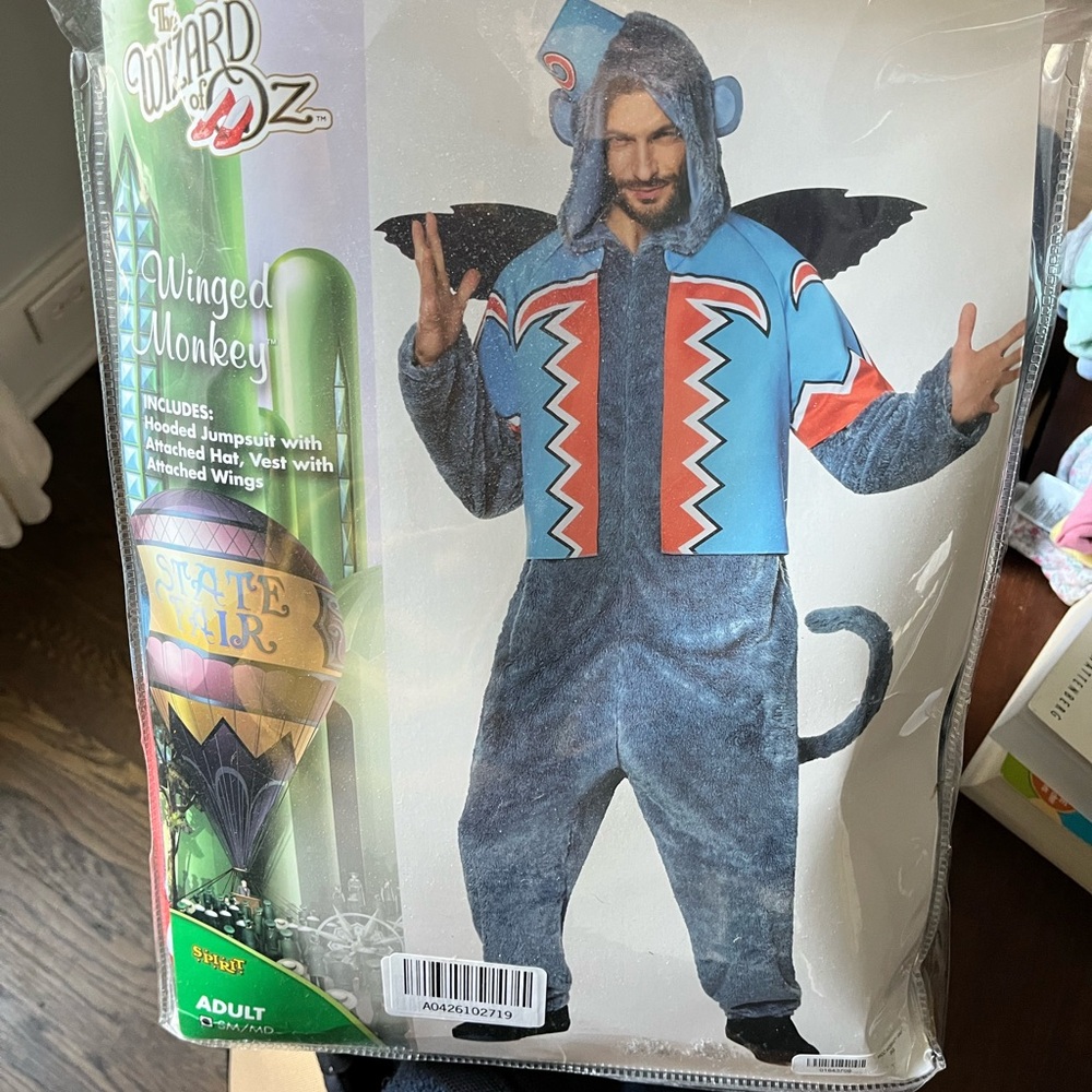 Wizard of Oz Winged Monkey Costume